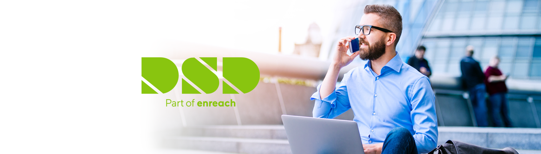 Nieuwe logo DSD zet visueel kracht bij de relatie met Enreach Nieuwe logo DSD zet visueel kracht bij de relatie met Enreach