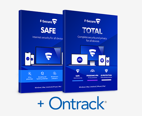 F-Secure + Ontrack bundle F-Secure + Ontrack bundle